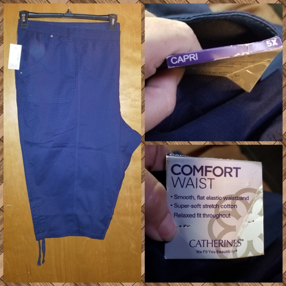 Catherine comfort waist capris